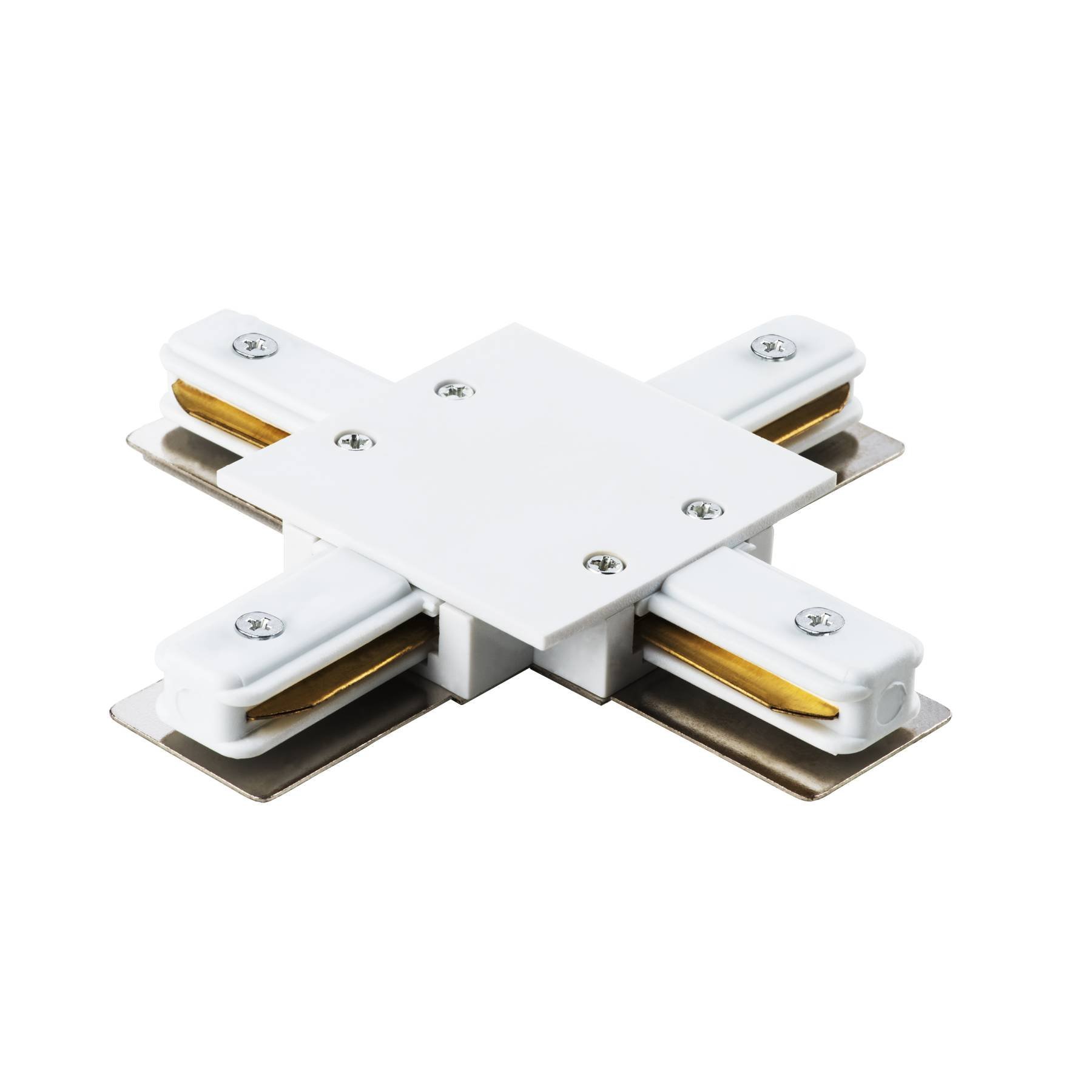 501146 Соединитель X-образный однофазный для встраиваемых треков Lightstar Barra 501146