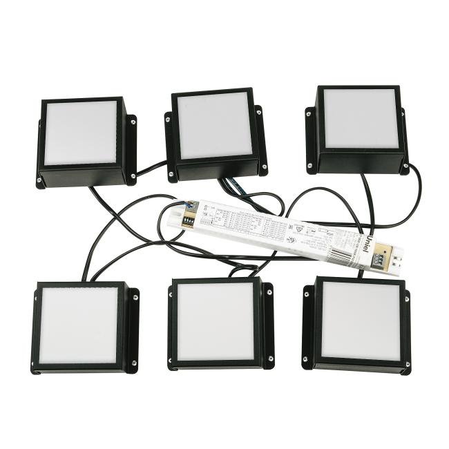 ULP-0808 42W/4000К IP40 GRILYATO BLACK KIT06 Встраиваемый светильник Uniel Grilyato mini ULP-0808 42W/4000К IP40 GRILYATO BLACK KIT06