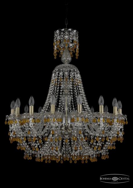 Подвесная хрустальная люстра 1410 Bohemia 1410/16/300/XL-95 Pa V1003