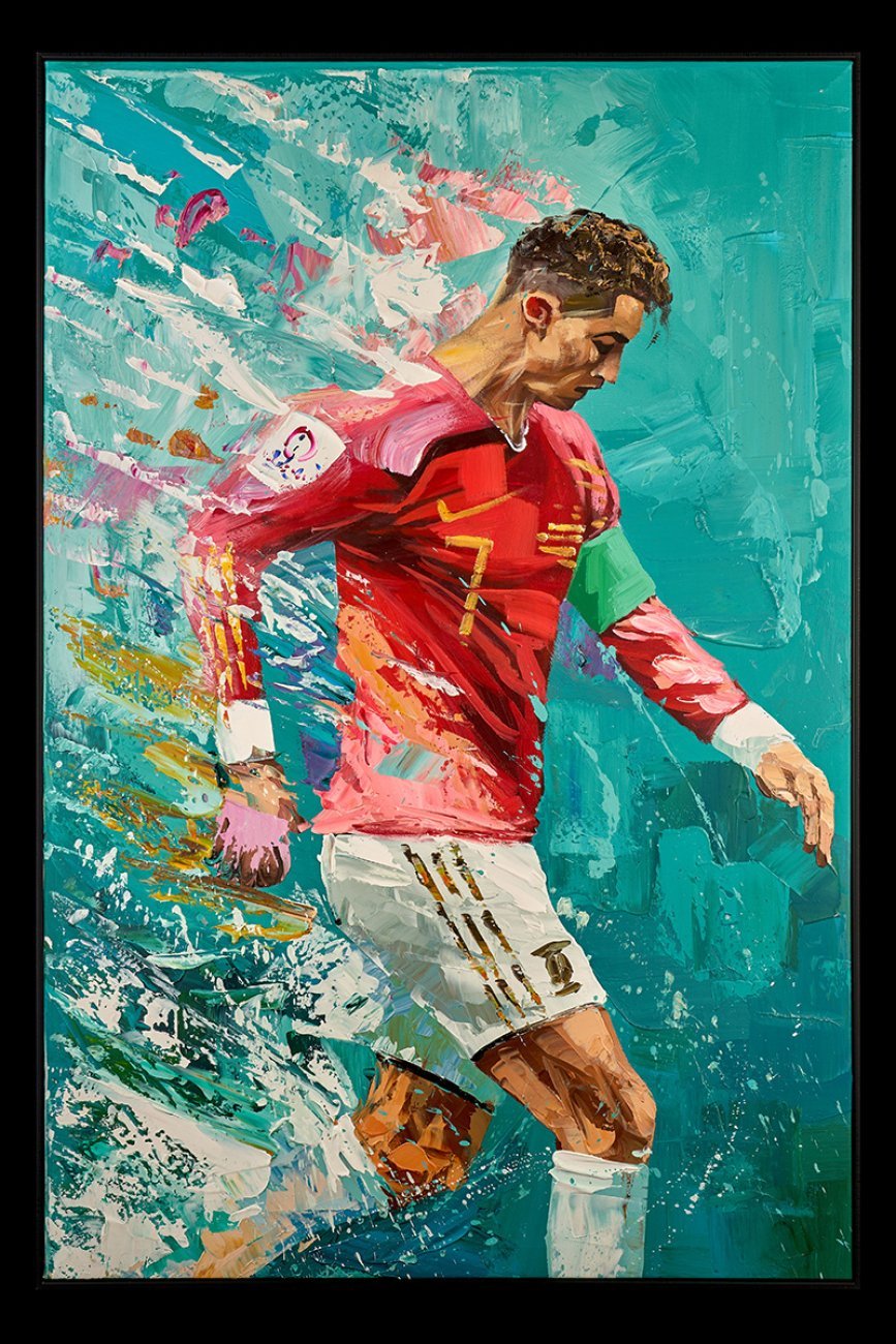TD126 Картина настенная Teona Decor C.Ronaldo TD126