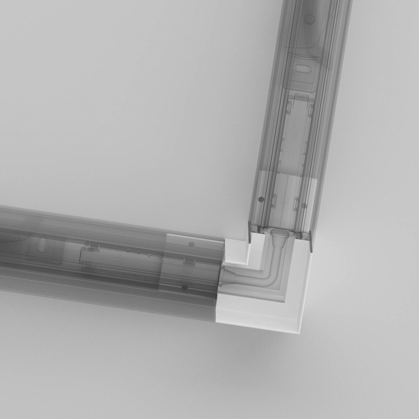 Угловой коннектор накладной Maytoni Accessories for tracks Gravity TRX010CL-21W