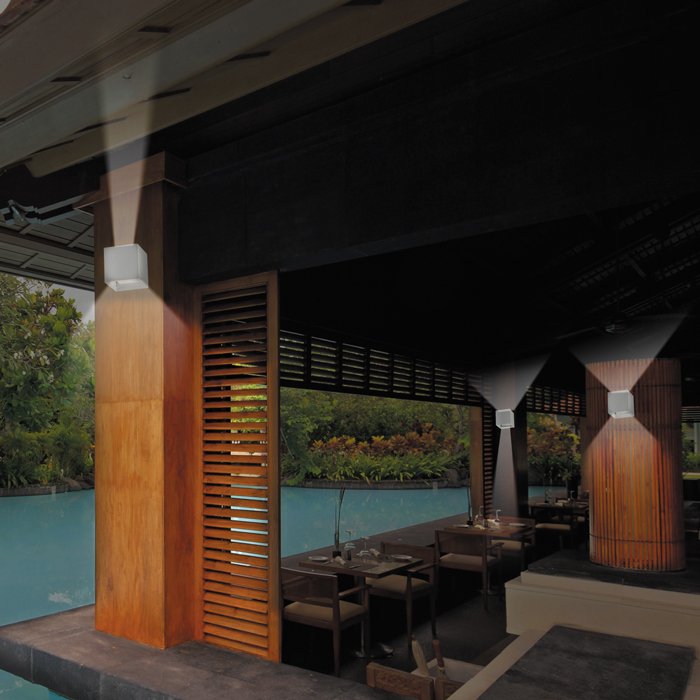 357518 Уличный LED настенный светильник Novotech Calle 357518