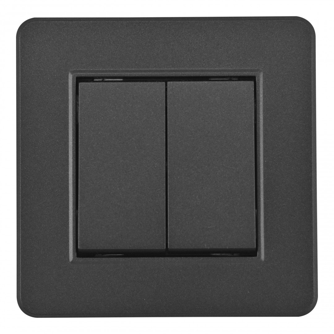 Выключатель Arte Milano Set16-1 SET16-1-30-2 black