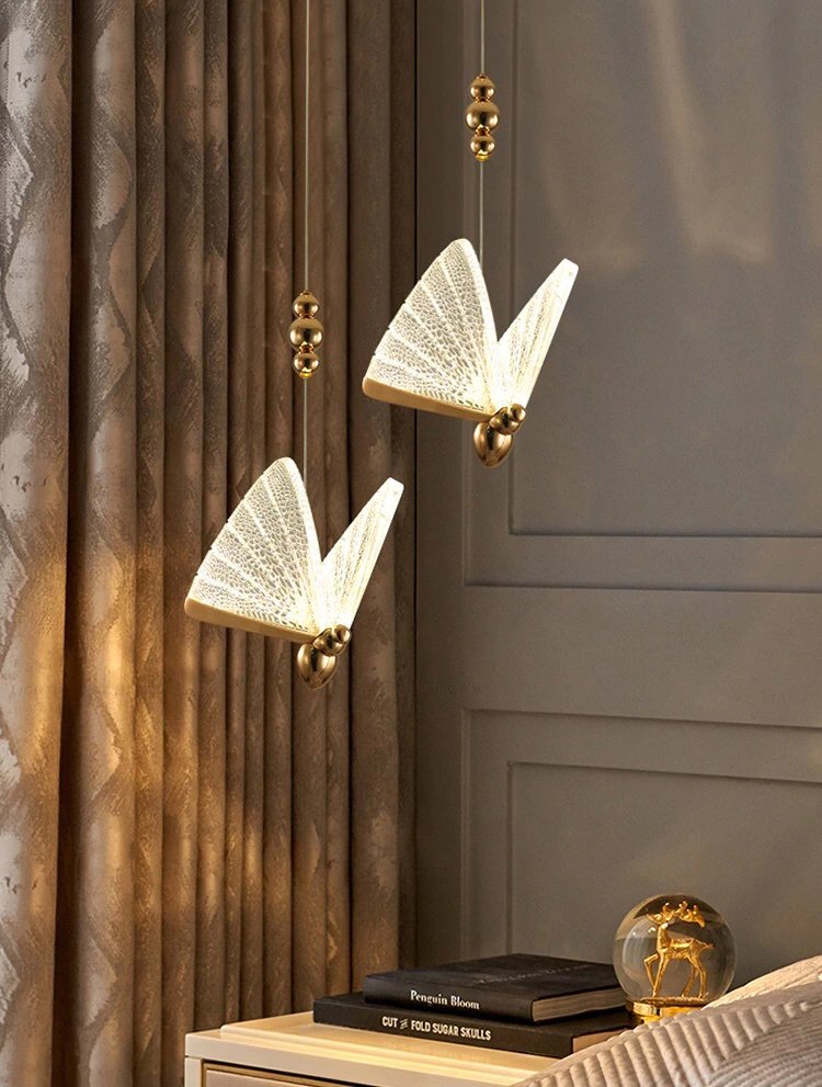 Светильник подвесной Delight Collection Butterfly OM8201008-1 rose gold