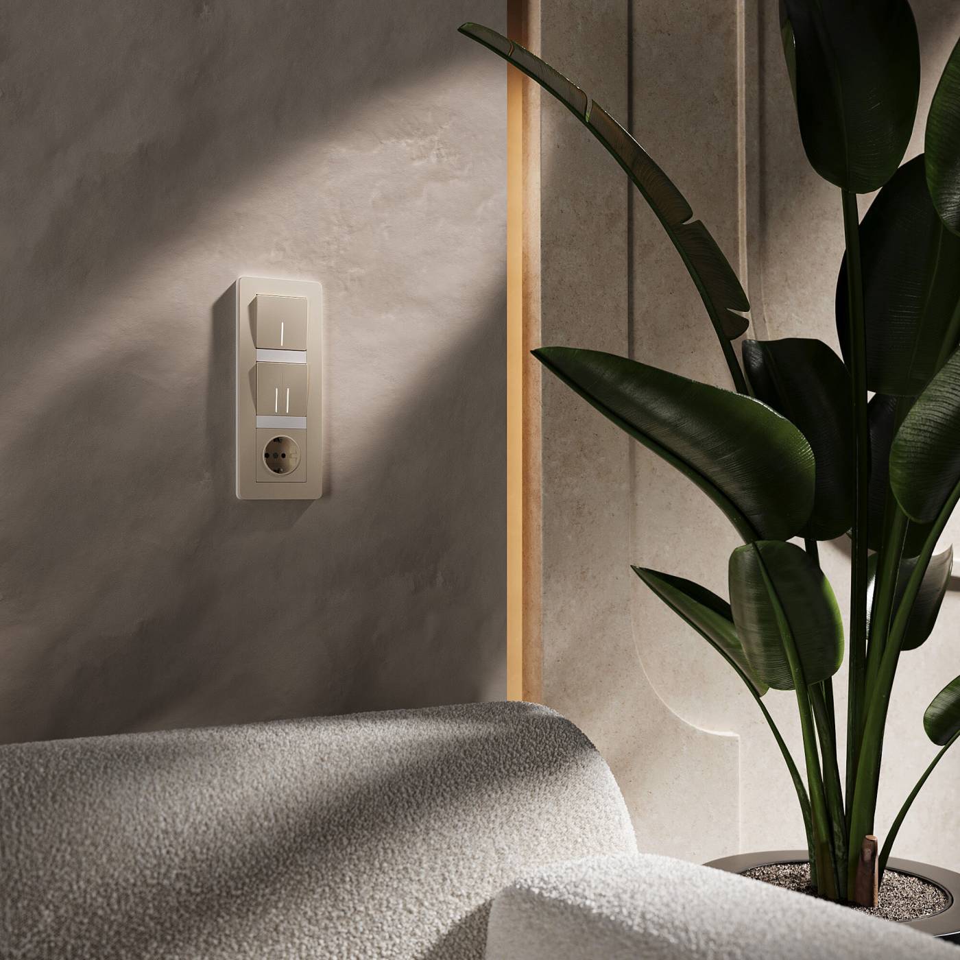 W0033066/ Рамка на 3 поста Split (айвори/белый, soft-touch) Рамка Werkel Split айвори/белый, soft-touch W0033066/ Рамка на 3 поста Split (айвори/белый, soft-touch)