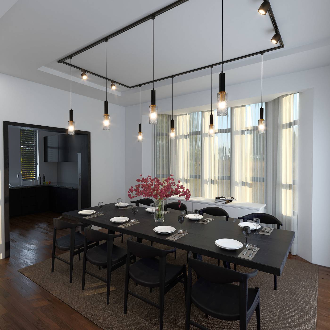 85081/00 / Однофазный шинопровод черный (3м.) Шинопровод Elektrostandard Track Rail BK Surface 85081/00 / Однофазный шинопровод черный (3м.)