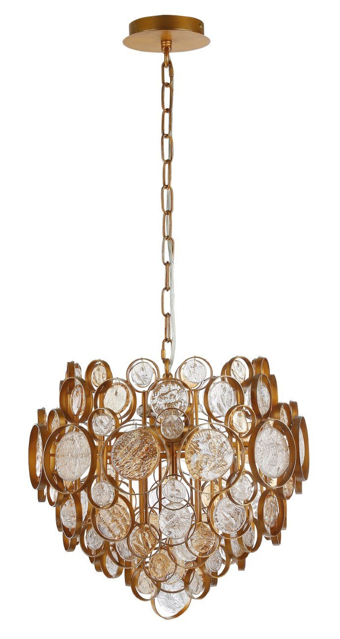 DESEO SP6 D460 GOLD Подвесная люстра Crystal Lux Deseo DESEO SP6 D460 GOLD
