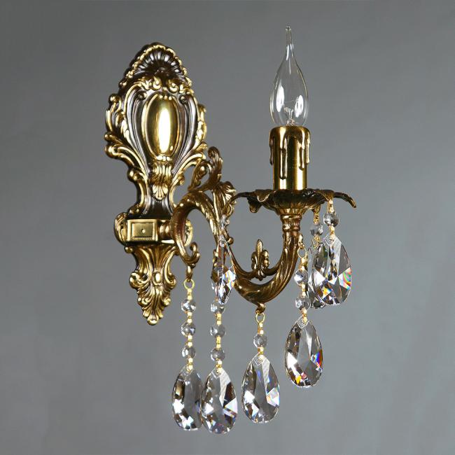 2118/1 PB New Leaf Настенное бра Ambiente Granada 2118/1 PB New Leaf