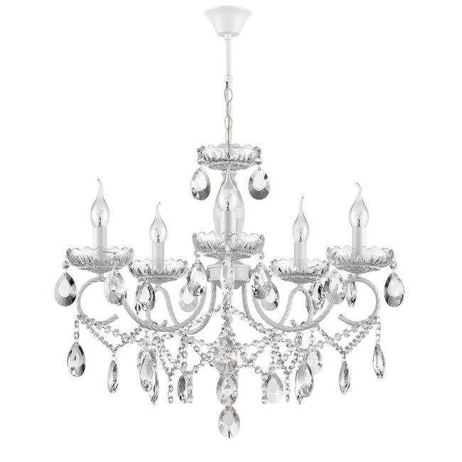 Подвесная люстра Lumion Snow 8189/5 купить выгодно в интернет-магазине Люстор - Доставка по Минску, Республики Беларусь
