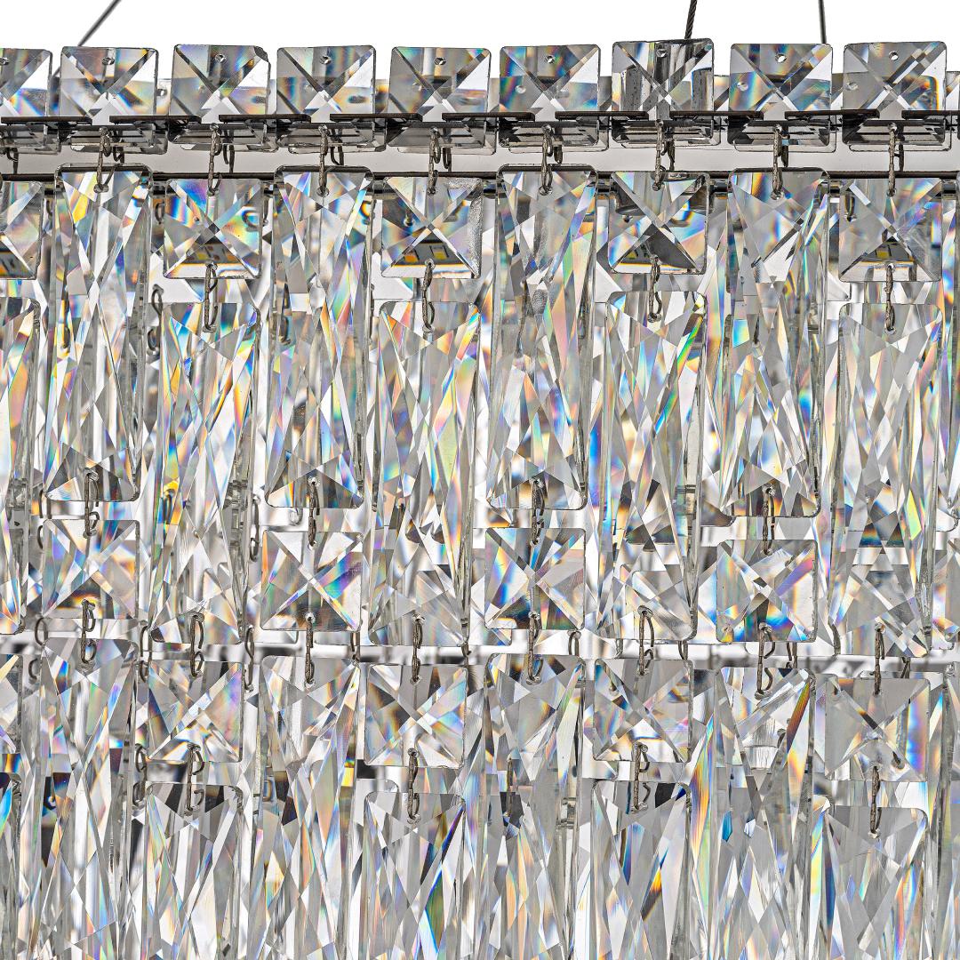 Подвесная люстра Arti Lampadari Ovindoli Nickel Ovindoli L 1.5.80x30.100 N
