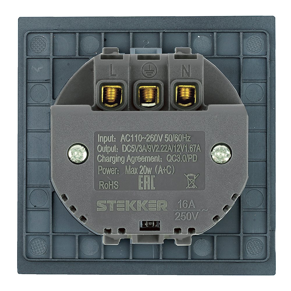 Розетка Stekker Мия 50452