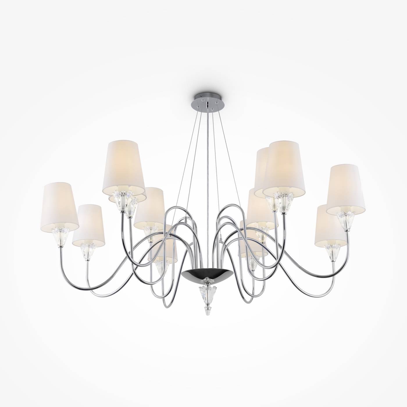 MOD078PL-12CH Подвесная люстра Maytoni Florero MOD078PL-12CH