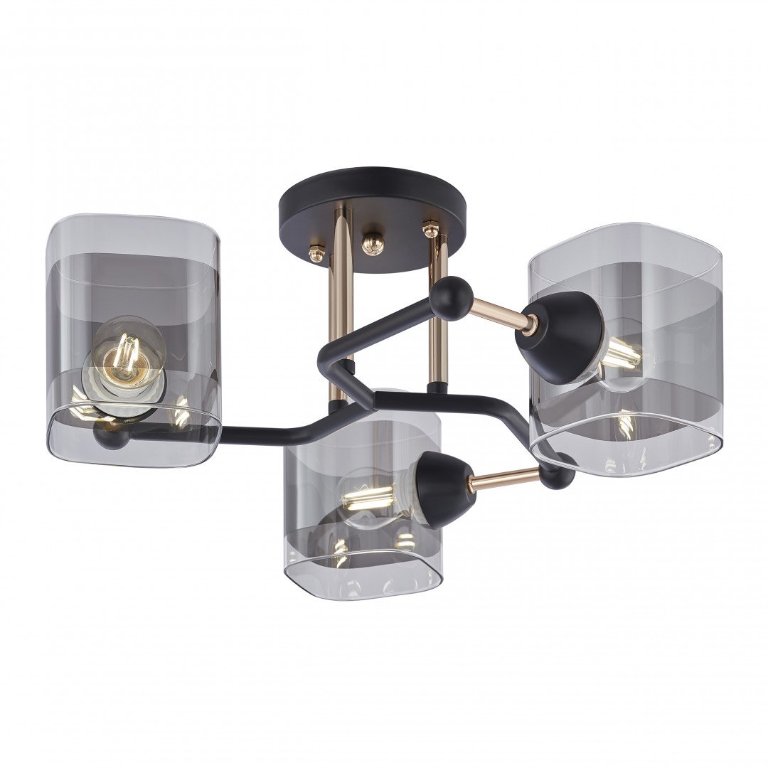 Потолочная люстра Arte Milano AMALFI 324308/3 BK+FG