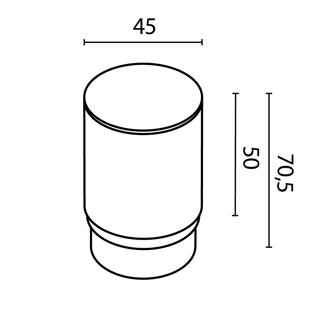 Матовый рассеиватель для Focus Led 5Вт Maytoni Focus LED Unity RingMAcr-5-W