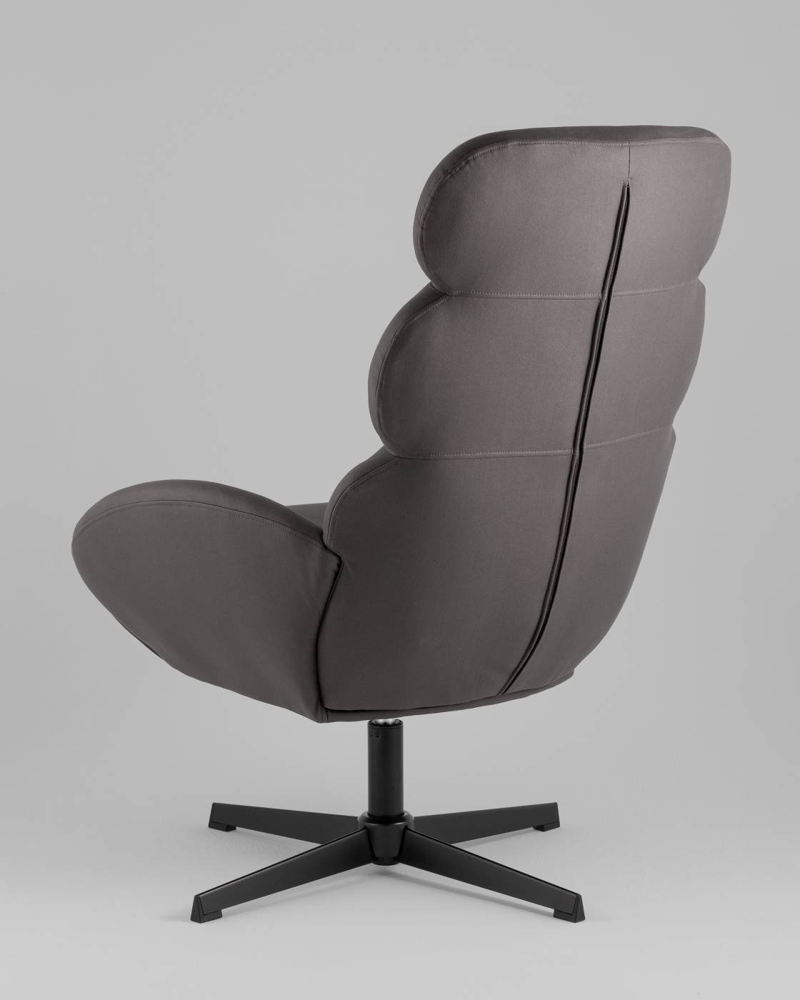 Кресло Stool Group QH-8643K-EL 917-21 dark grey