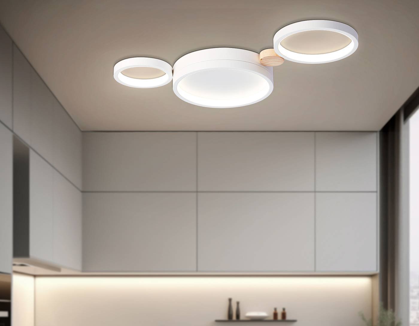 Потолочная люстра Ambrella LineTech FL4812
