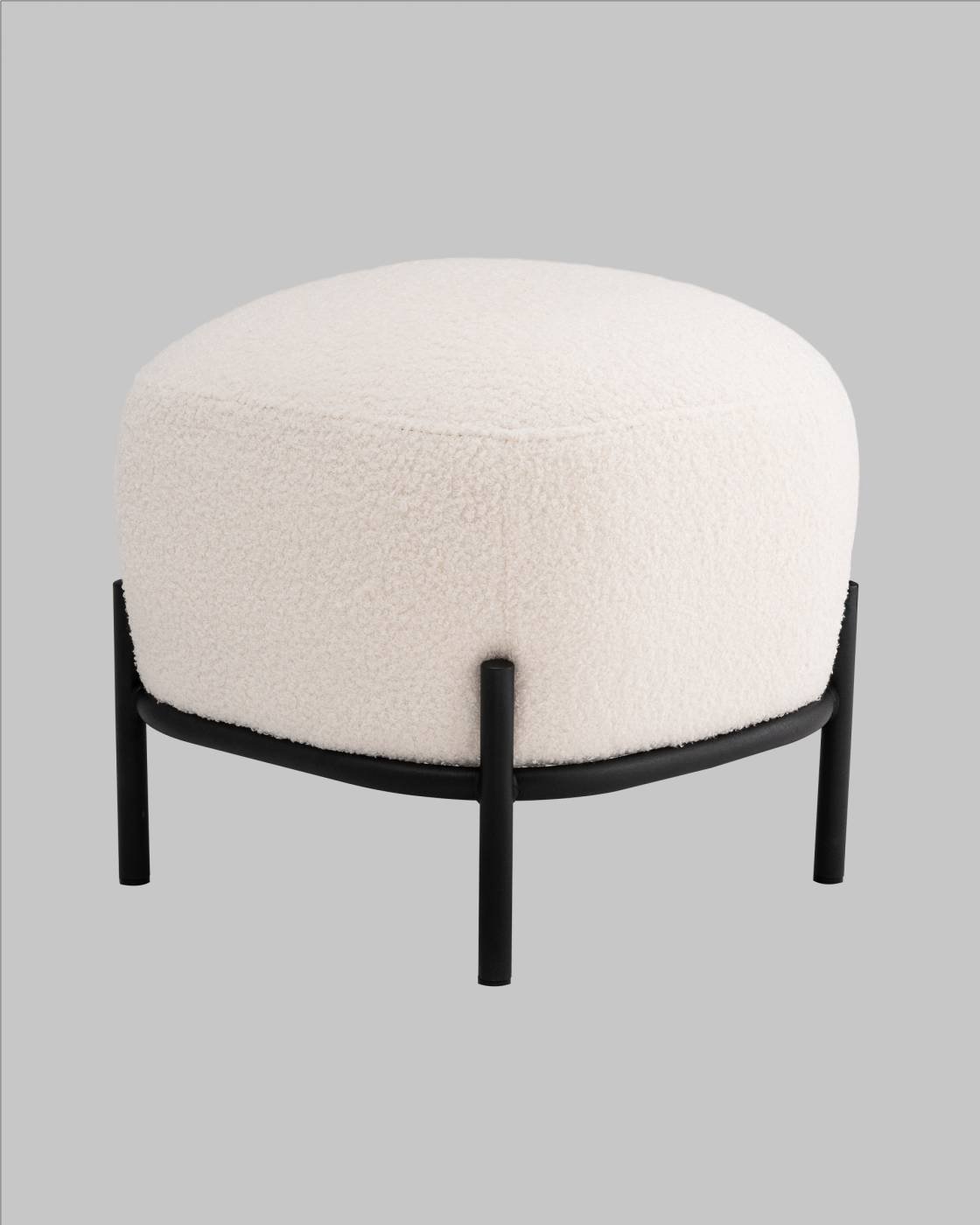 Пуфик Stool Group Стоун vd-pf-stone-fl-milk
