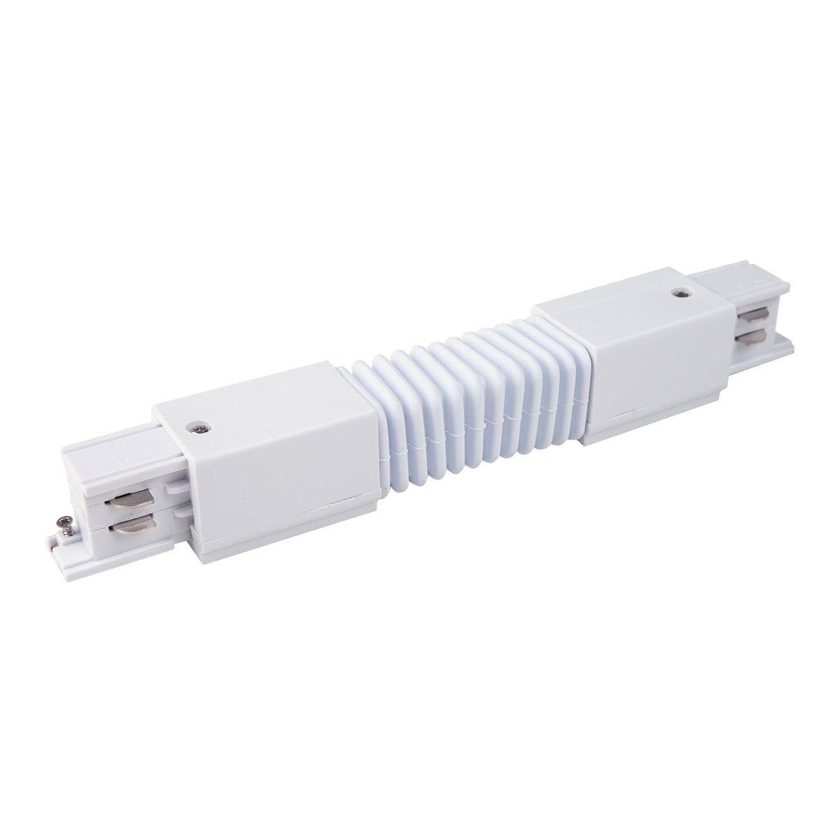 TRC-1-3-FLEX-WH / Гибкий коннектор для трехфазного шинопровода (белый) Комплектующие для трек-систем Elektrostandard TRC-1-3-FLEX-WH / Гибкий коннектор для трехфазного шинопровода (белый)