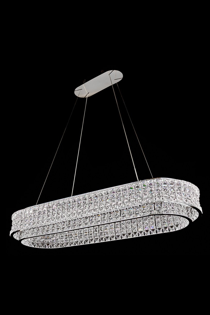 LE3008/1080L CH Подвесная люстра LEON Aurelie LE3008/1080L CH