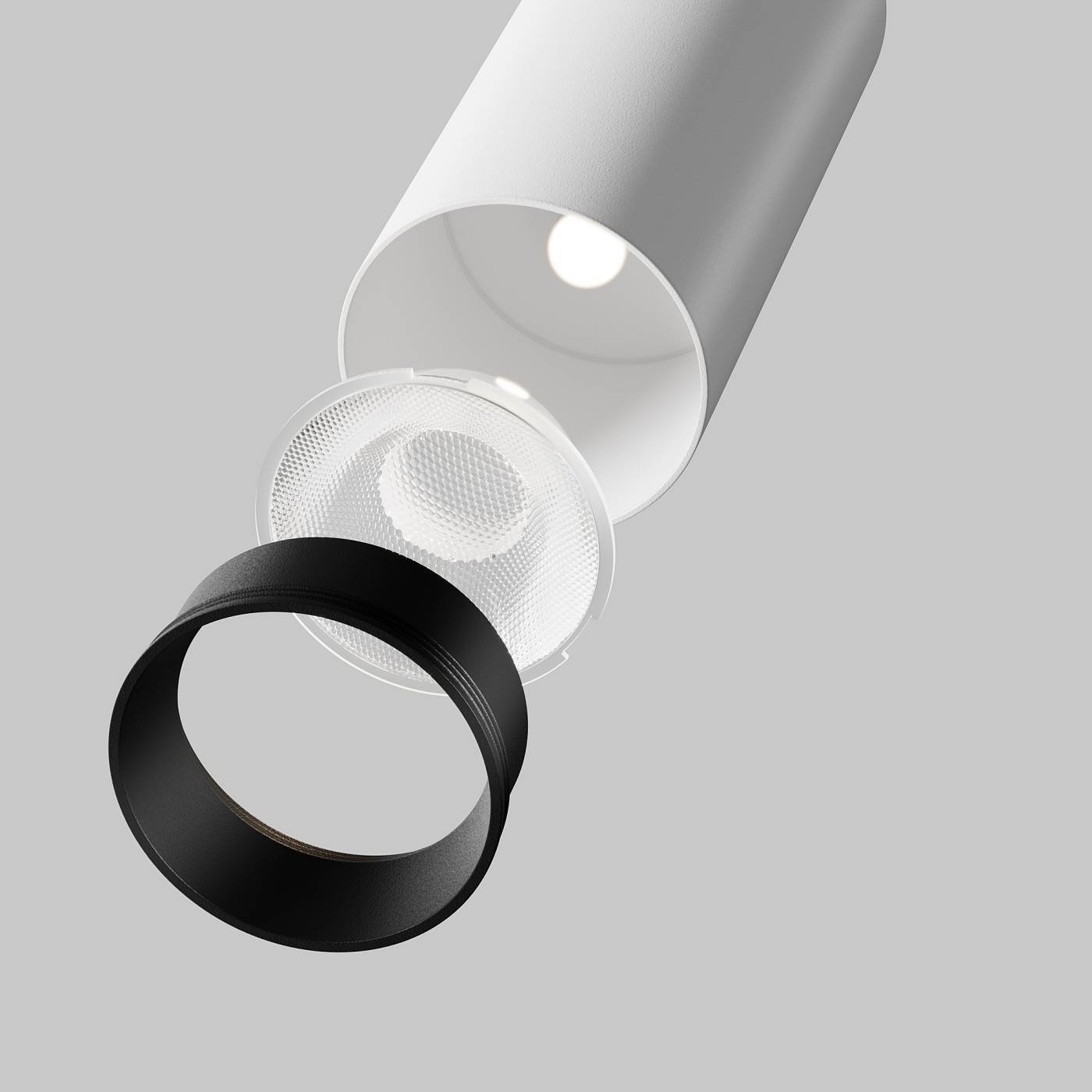 C055CL-L12W3K-SS-W Светильник спот Maytoni Focus LED C055CL-L12W3K-SS-W