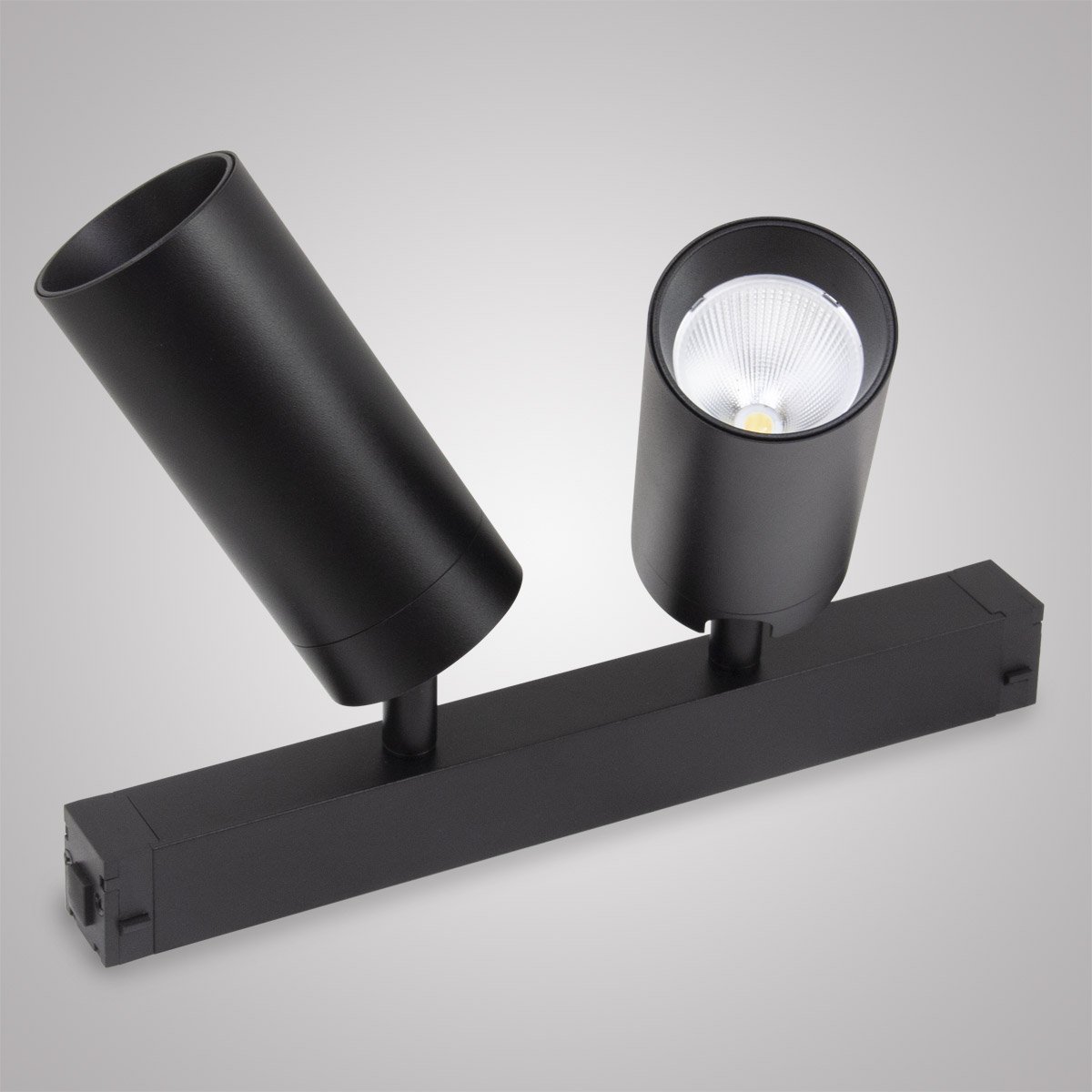 Трековый светильник AM Group Smart cylinder AM528 BK-220V-2X10W SMART