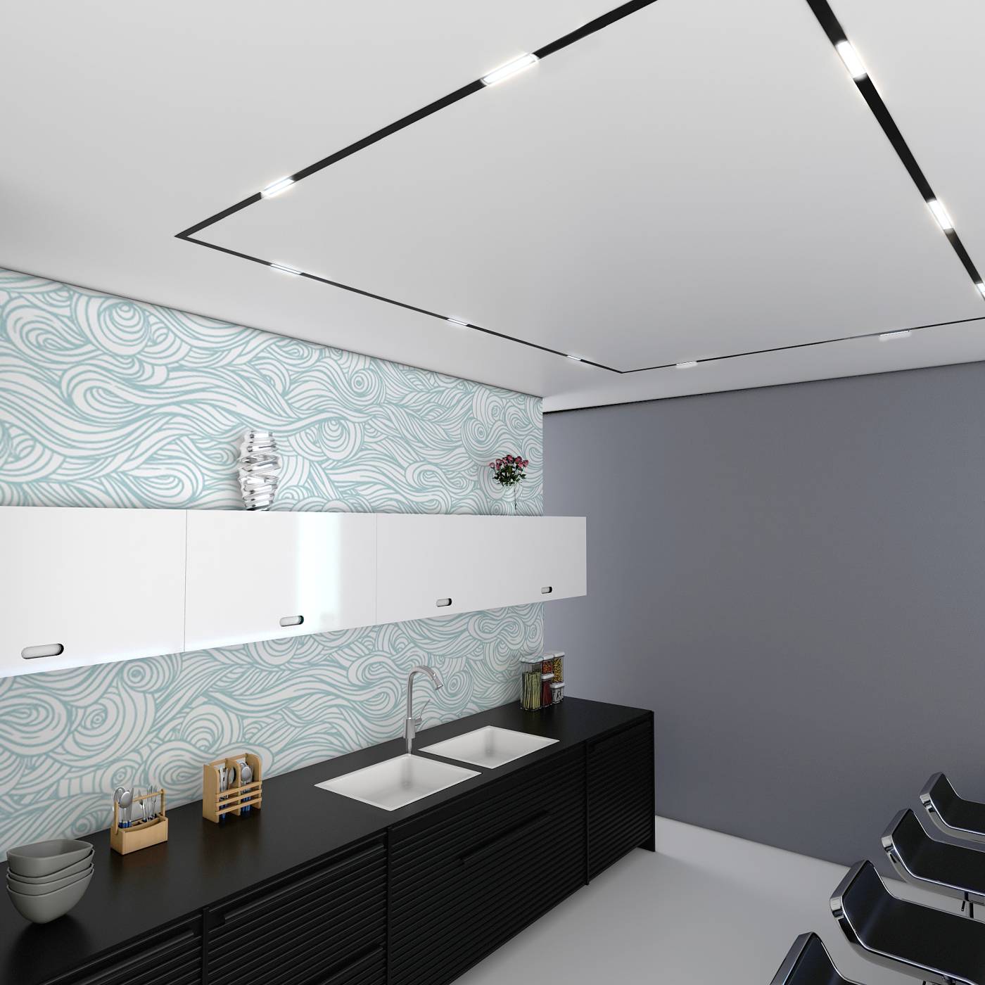 Магнитный трековый светильник Elektrostandard Slim Magnetic Slim Magnetic WL01 Трековый светильник 6W 4200K (черный) 85007/01