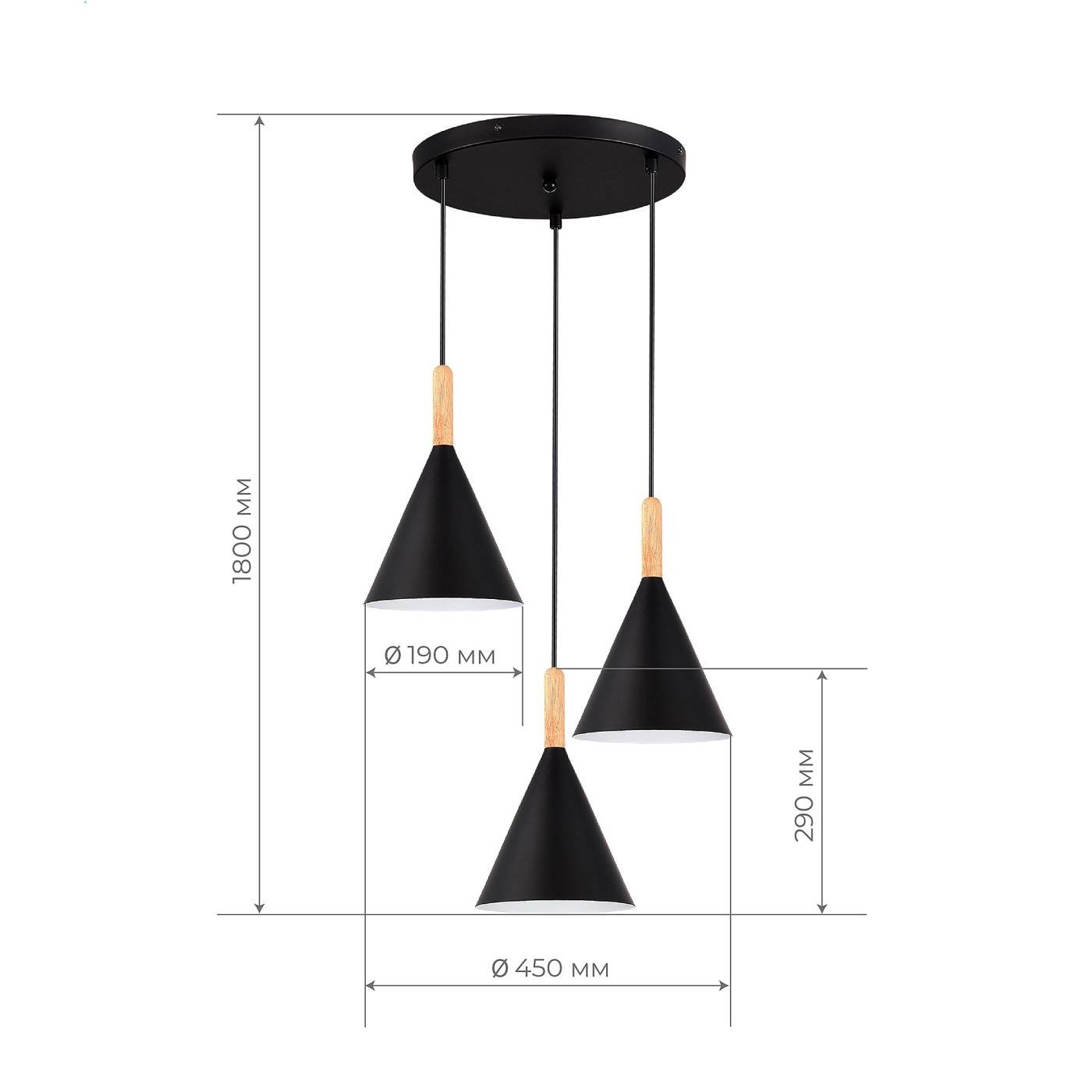 SLE1255-423-03 Светильник подвесной Evoluce Arket SLE1255-423-03