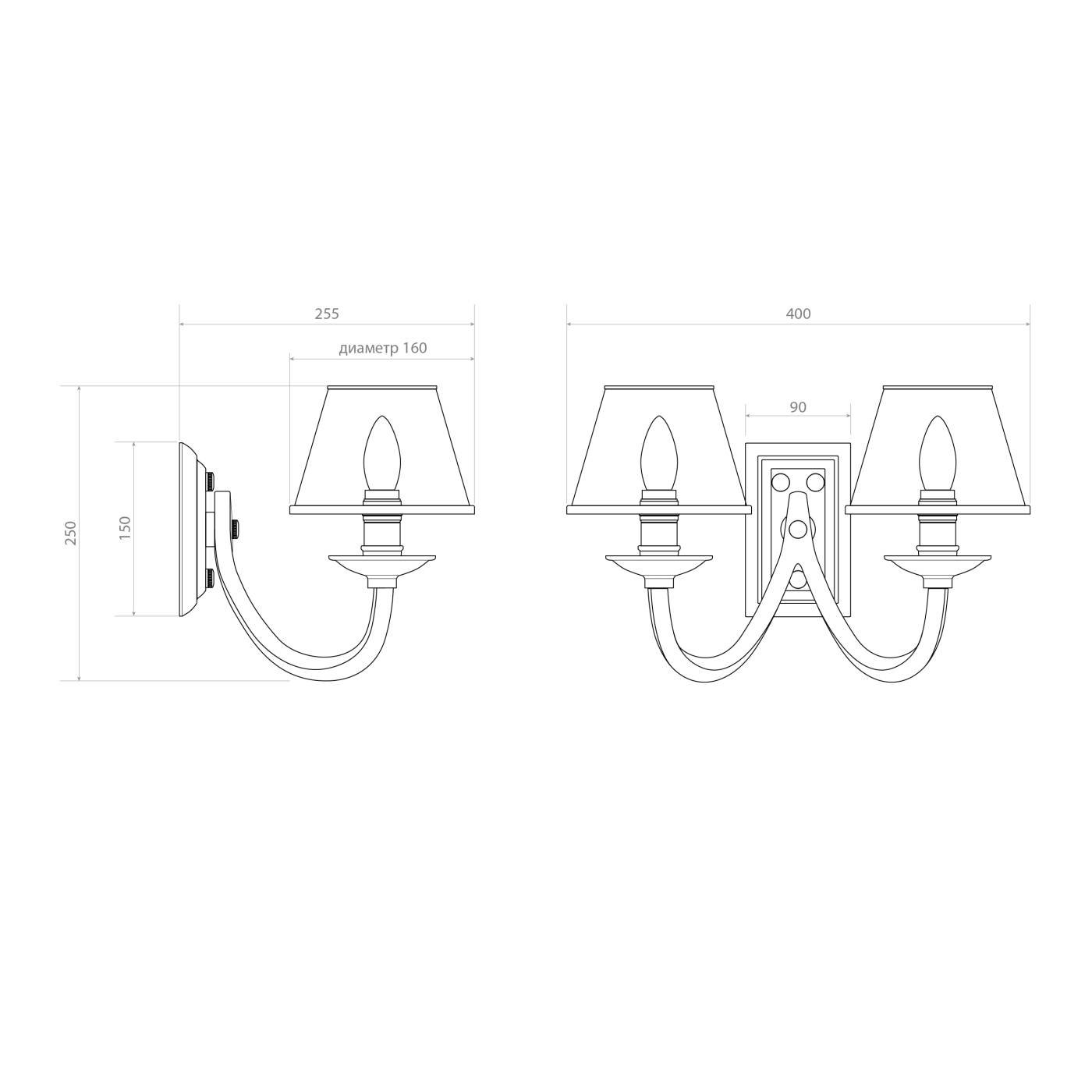 WL-31125 Настенное бра Covali WL-31125
