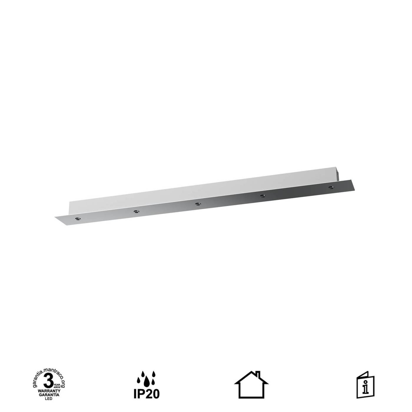 9383 9383 Основание потолочное 5L MODULAR LIGHT FLORONES