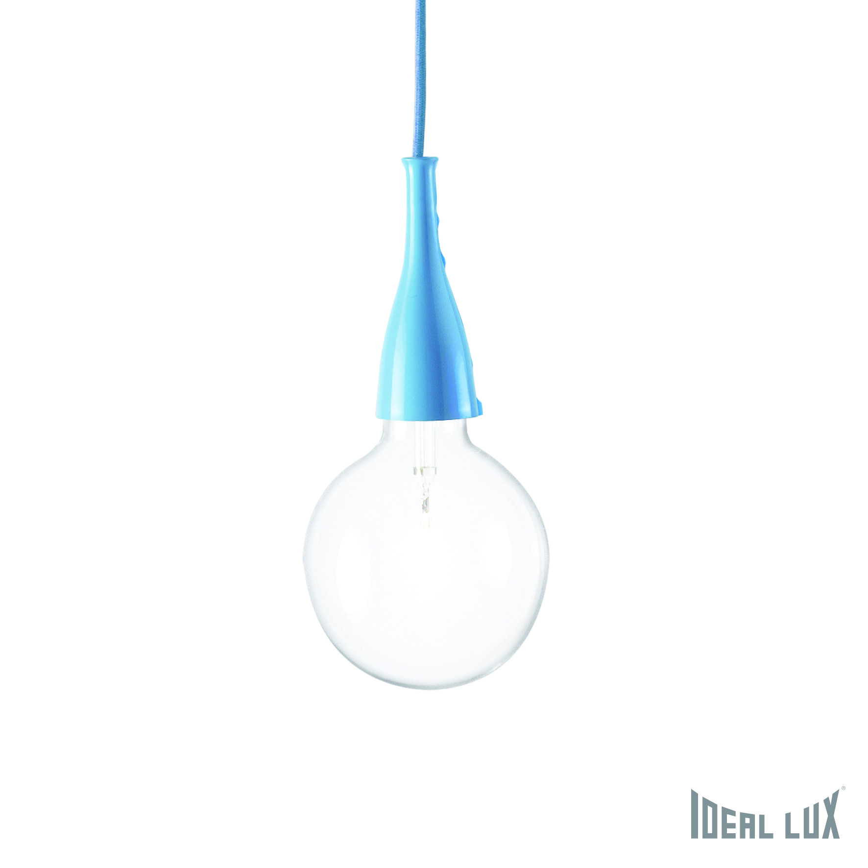 MINIMAL SP1 AZZURRO Светильник подвесной Ideal Lux Minimal MINIMAL SP1 AZZURRO