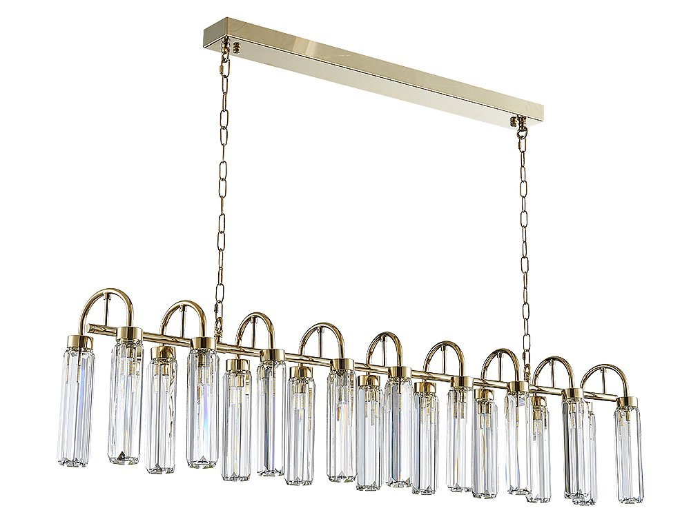 4526+12/S new gold Подвесная люстра Newport Diva 4526+12/S new gold