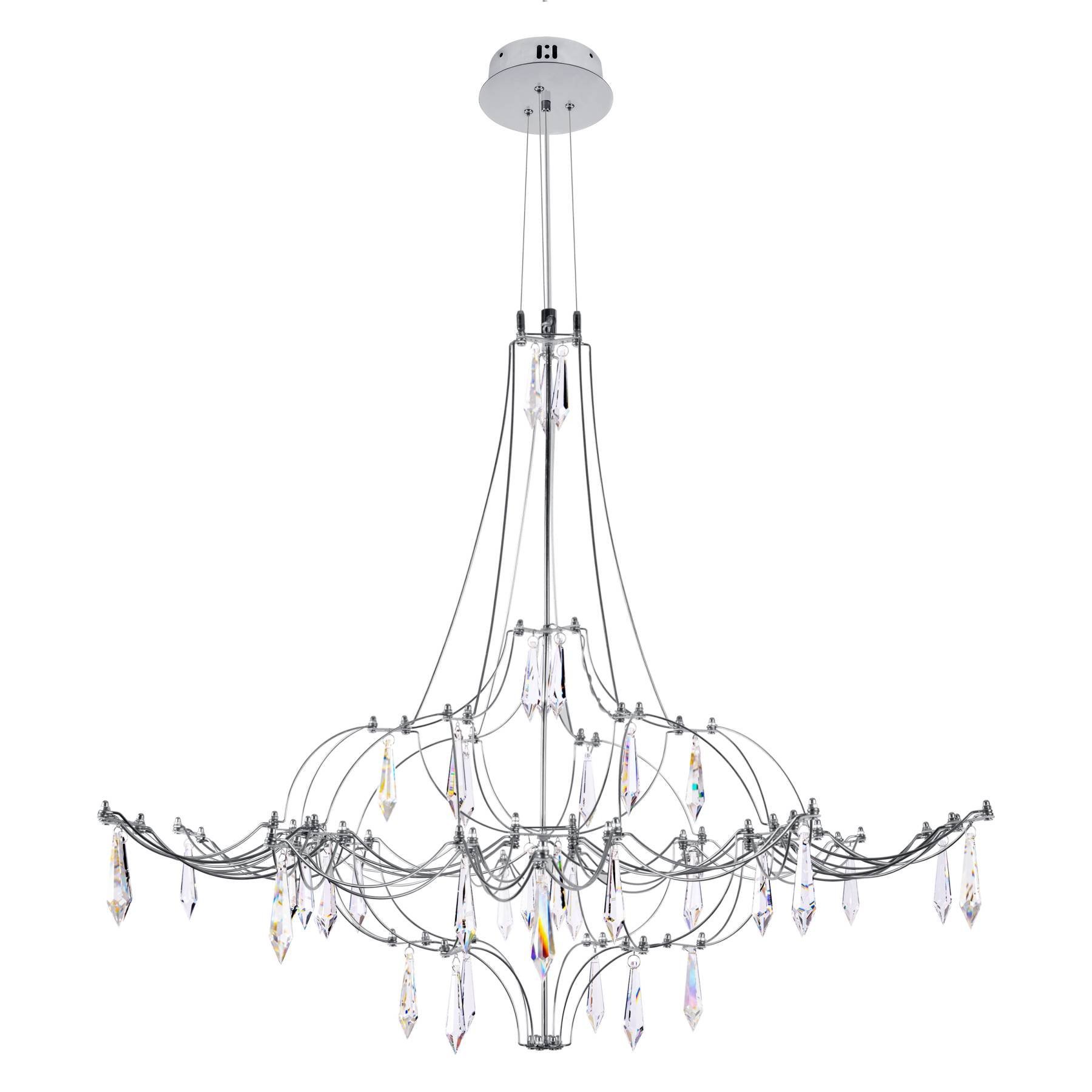 10588/800 Silver Asfour Подвесная люстра Mira Loft It 10588/800 Silver Asfour