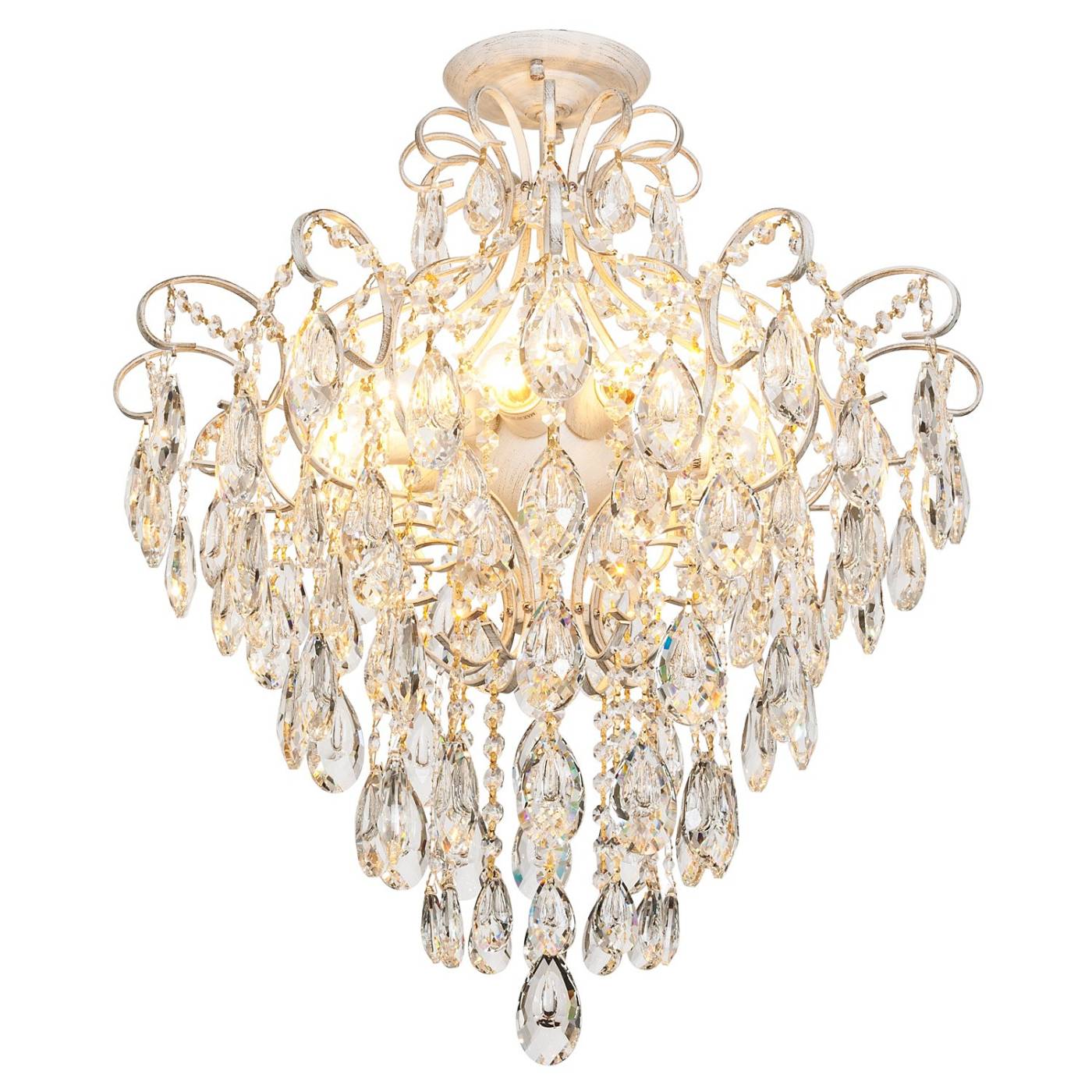 33068/10WG+WT Потолочная люстра ЭкономСвет 33068 33068/10WG+WT