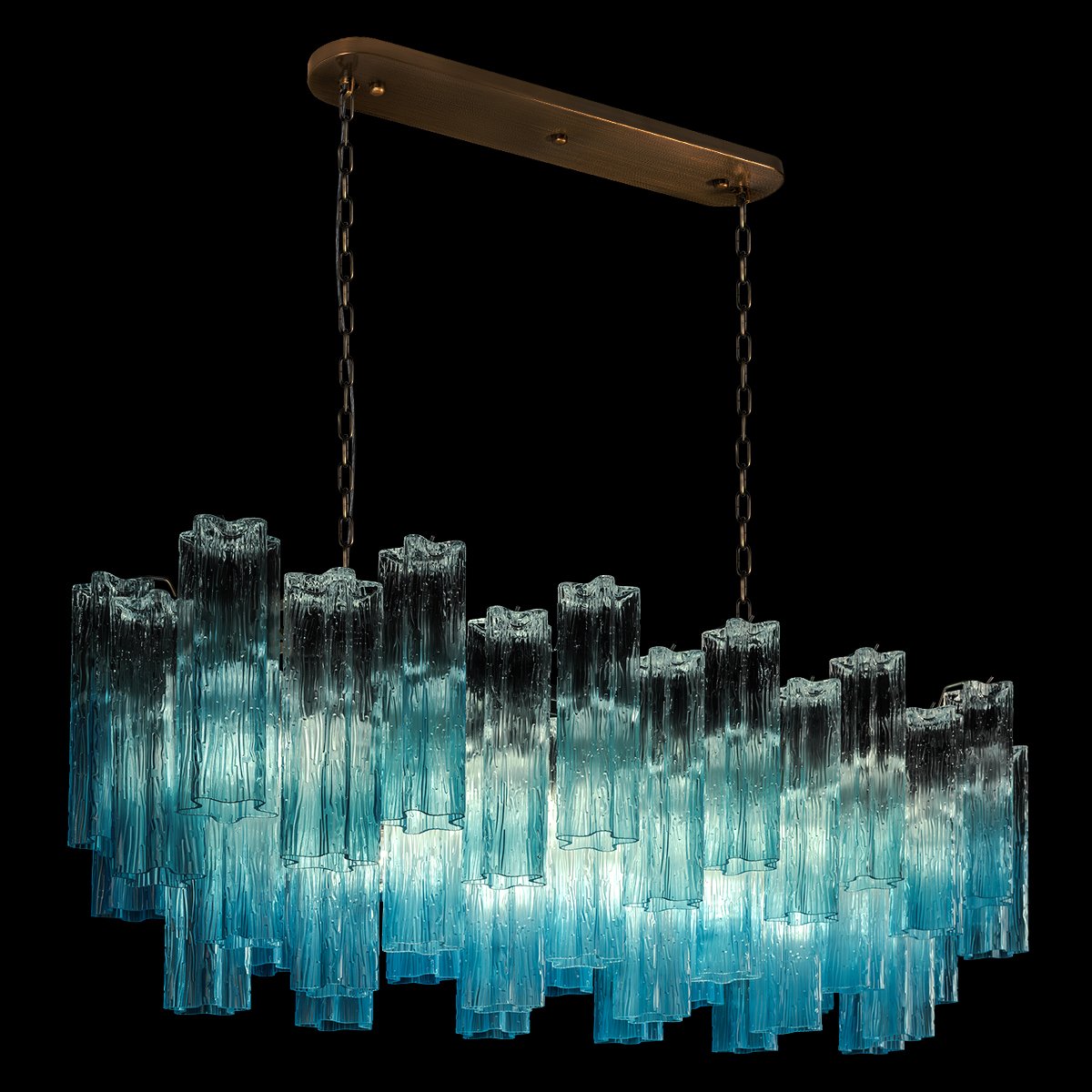 10580/1000R Clear blue 10580/1000R Clear blue Подвесной светильник LOFT IT Murano