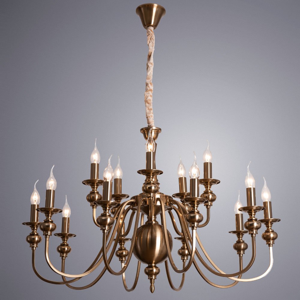 A6097LM-15PB Подвесная люстра Arte Lamp Passoni A6097LM-15PB