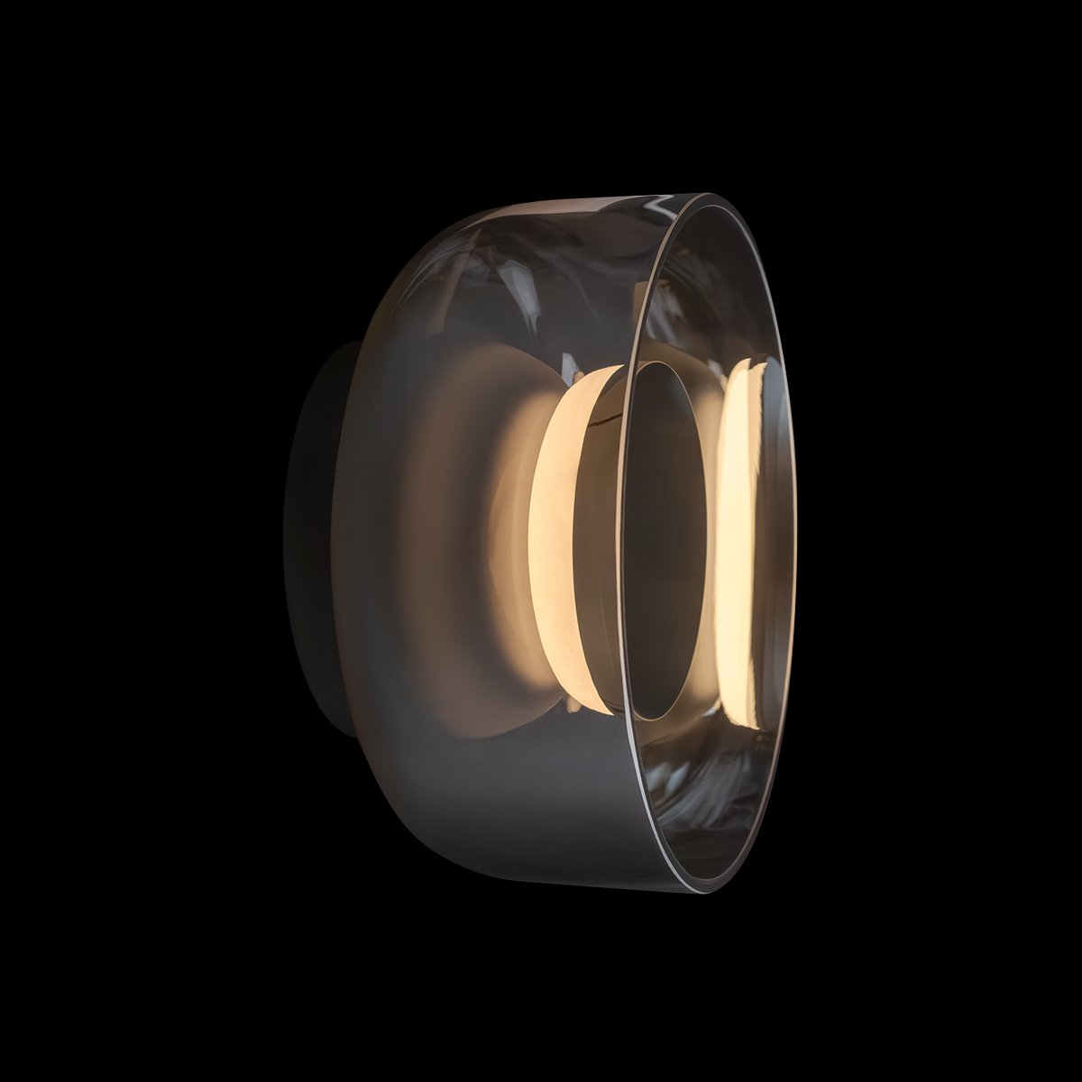 Настенный светильник Totem Loft It 10466W Smoke black