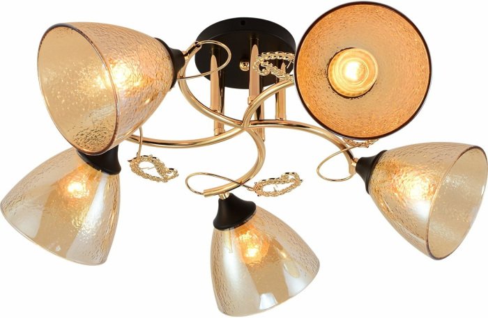 Потолочная люстра 01321-0.3-05 FGD+BK