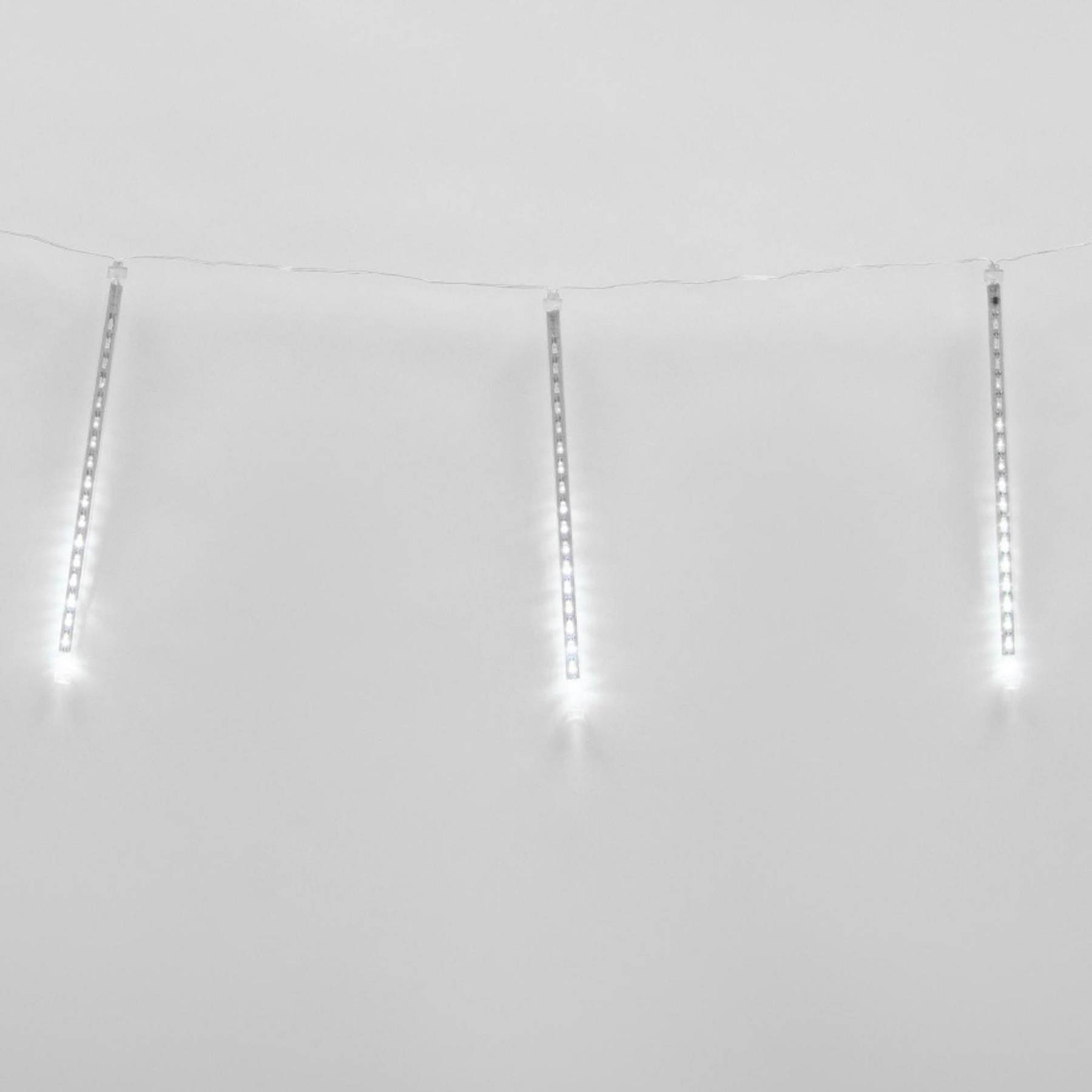 ULD-E2403-144/DTK WHITE IP44 METEOR Занавес светодиодный фигурный «Падающие звезды» Uniel ULD-E2403-144/DTK WHITE IP44 METEOR