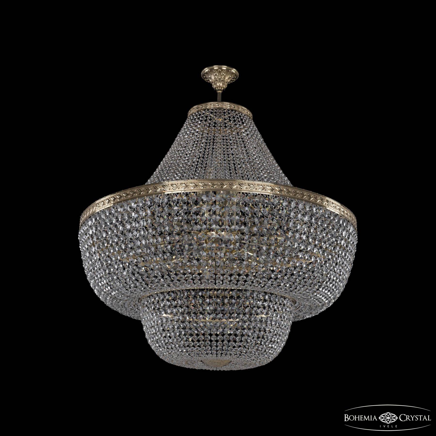 19101/H1/100IV G Потолочная хрустальная люстра Bohemia 1910 19101/H1/100IV G