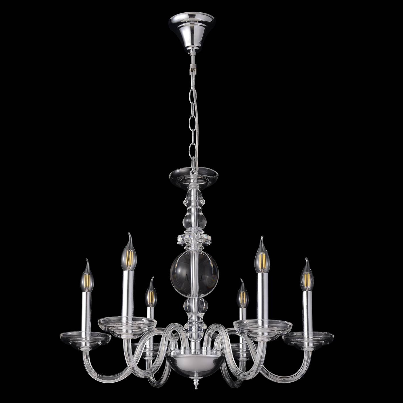 Подвесная люстра Crystal Lux Arabesque ARABESQUE SP6 CHROME