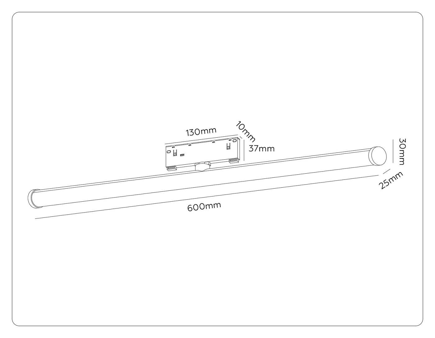 Трековый светильник Ambrella Track System GL2375