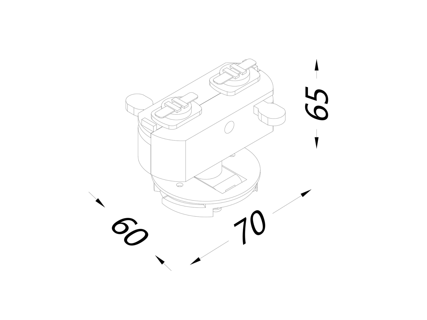 00-00004862 Трековое крепление Mini Villy SWG PRO 00-00004862