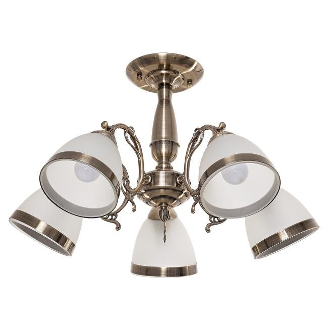 30280/5AB WT Потолочная люстра ЭкономСвет 30280 30280/5AB WT