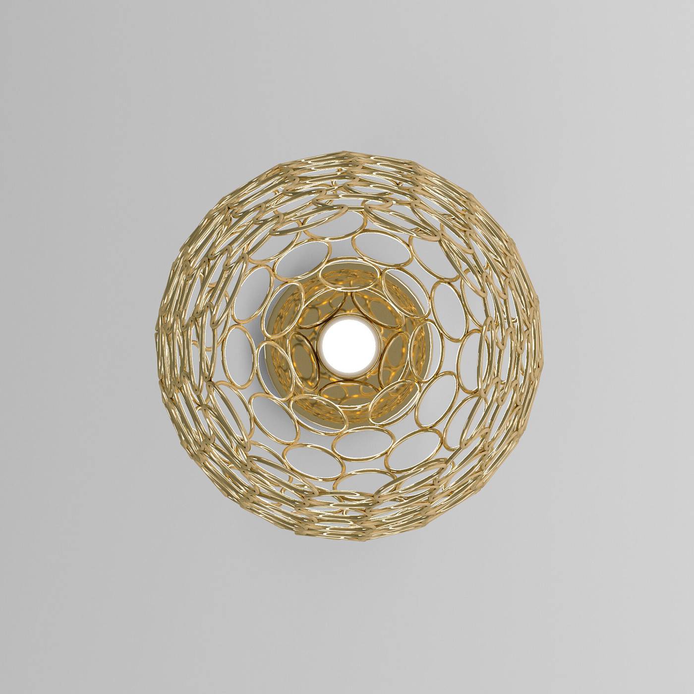 Светильник подвесной Eurosvet Ruche 90380/1 золото