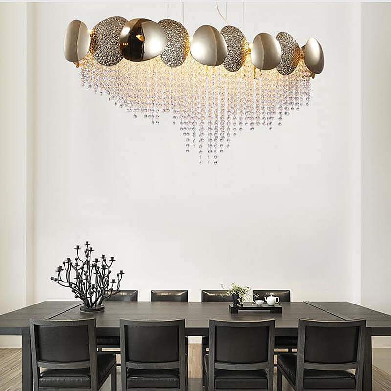 L38514.92 Подвесная хрустальная люстра Mastery L'Arte Luce Luxury L38514.92