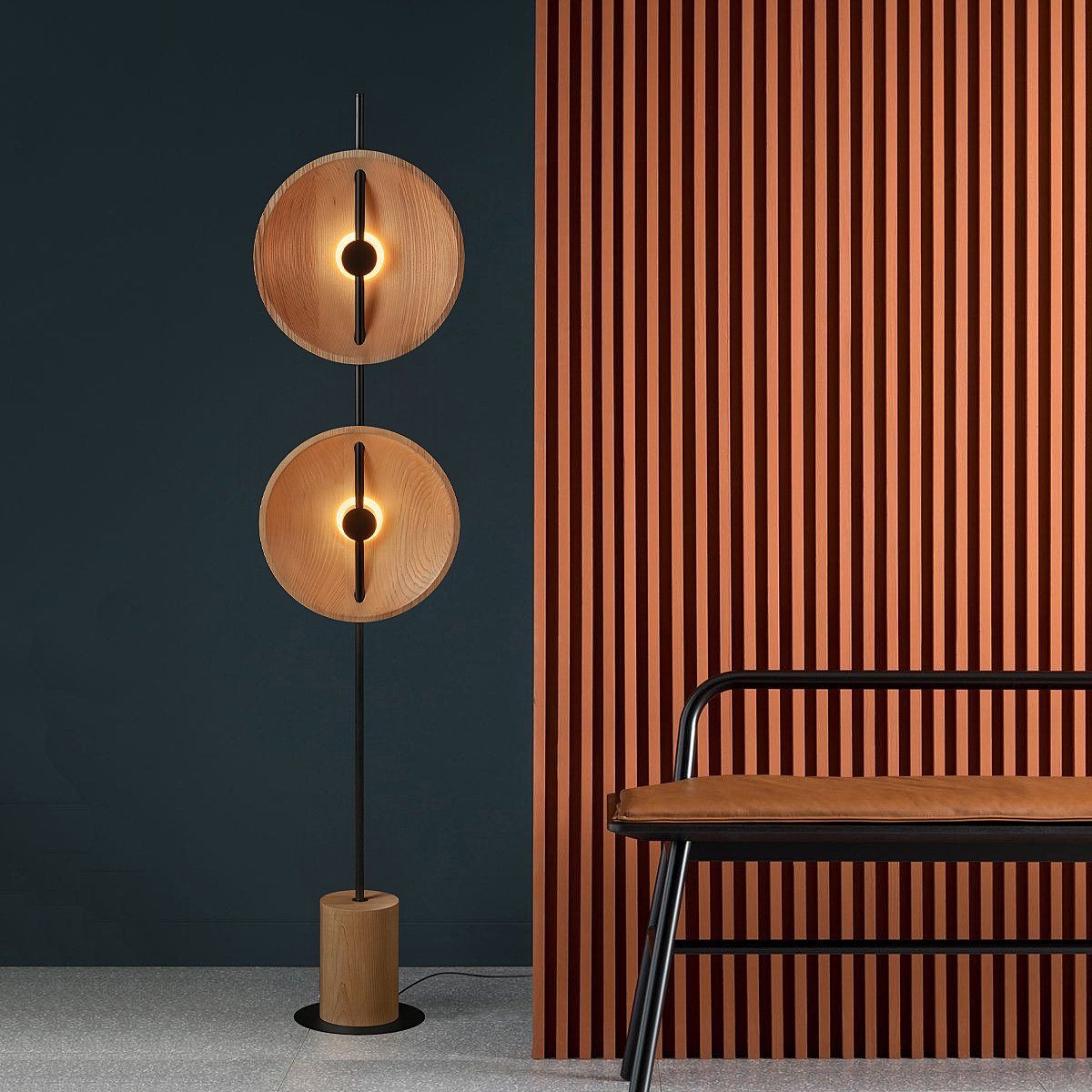 10451F Торшер Loft It Wood 10451F