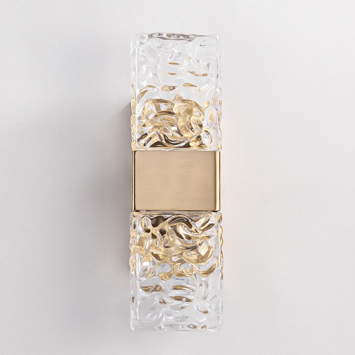 88068W gold/clear Настенное бра Delight Collection Wall lamp 88068W gold/clear