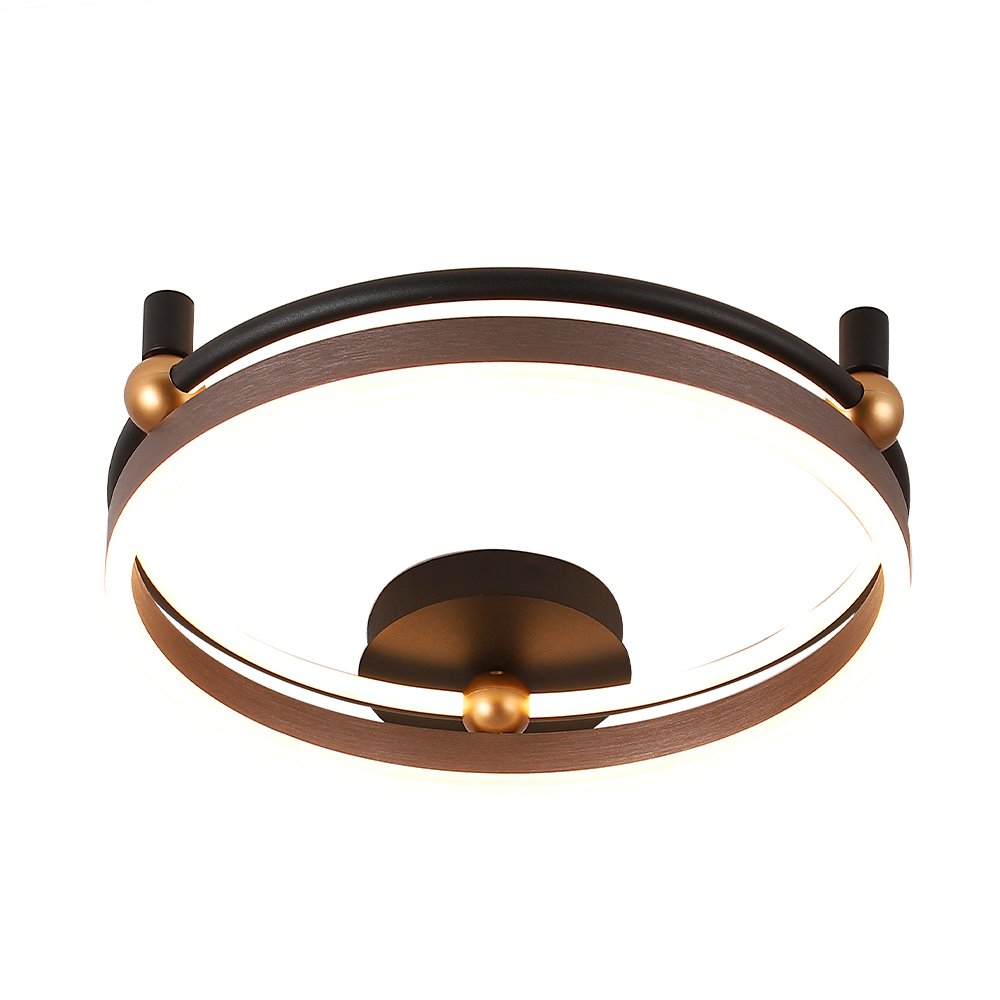 FERNANDO PL48W LED COFFEE/BLACK Потолочная люстра Crystal Lux Fernando FERNANDO PL48W LED COFFEE/BLACK