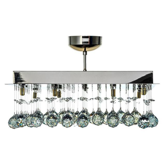 Потолочная хрустальная люстра Arti Lampadari Flusso Flusso H 1.4.50.616 N