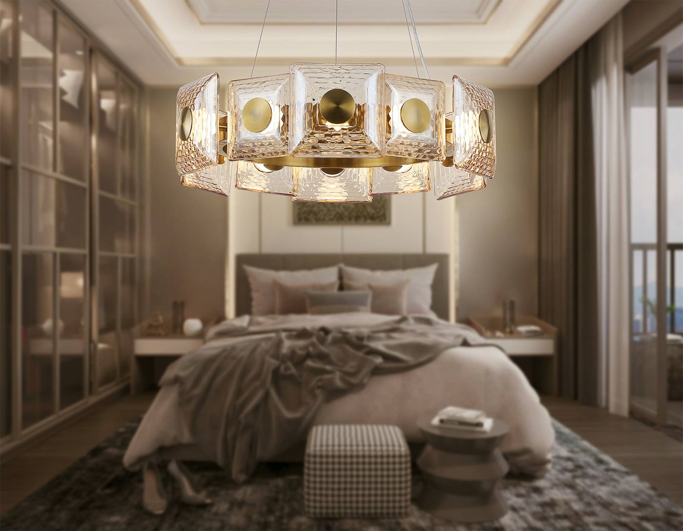 Подвесная люстра Ambrella Crystal LH31021